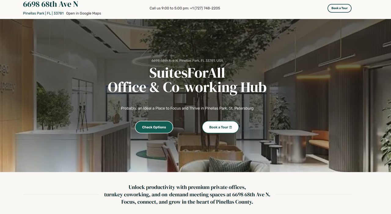 SuitesForAll — coworking in Pinellas Park