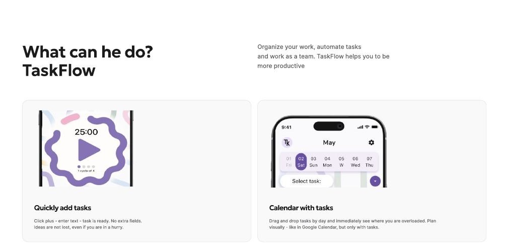 Fast task capture and the calendar