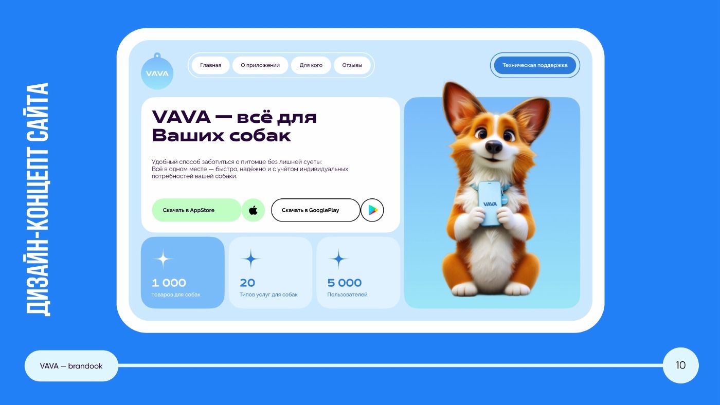 Дизайн-концепт сайта